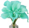 Mini-Calla-Lilien, 38,1 cm, 10 Stiele, Brautsträuße, künstliche Latex, fühlt sich echt an, für Zuhause, Party, Dekoration, Tiffany Blue