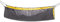 COCOON Damen, Herren Hängematte Hammock Underquilt shalte-Yellow Sheen Einheitsgröße
