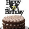 Sumerk Glitter Happy 70th Birthday Cake Toppers 70th Cake Decorations 70 Cake Topper Birthday Party Cake Decoration Supplies - Pack of 1