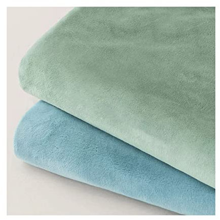 Winter Thermo Soft Fleece Spannbettlaken Flanell Spannbetttücher aus Microfaser Fleece Bettlaken 150x200cm 180x200cm Blau Grün (Color : Green, Size : Fitted Sheet 150x200x28cm)