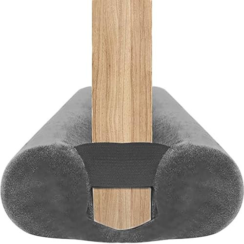 BKSAI Zugluftstopper für Türen 90CM Ohne Kleben Türdichtung Unten Zuschneidbar für Haustüren 80cm 75cm 85cm 83cm Luftzugstopper Windstopper Türluftstopper Türbodendichtung Windschutz Tür