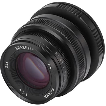 Obiettivo 50mm F1.6 Full Frame Tilt per Fotocamera con Attacco RF, Obiettivo Omnidirezionale a 15° con Messa a Fuoco Manuale per R RP Ra R5 R6 R3 R5C R7 R10 R6Mark II per