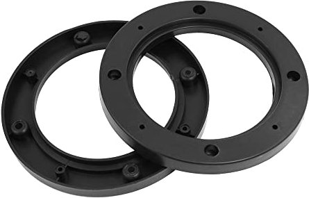 A ABSOPRO Car Speaker Spacer 4 Speaker Spacer Adapter Bracket Black(Set of 2)