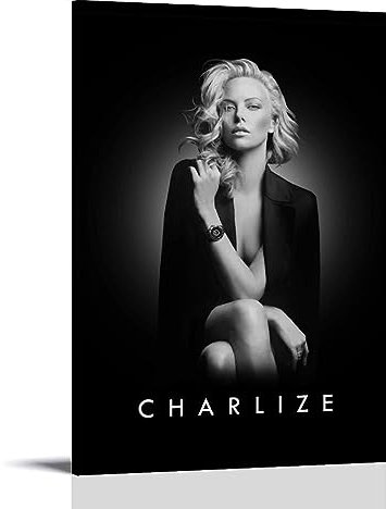 ENILSA Charlize Theron Poster Wandkunst Bilddruck Moderne Familienzimmer Dekor 20x30inch(50x75cm)
