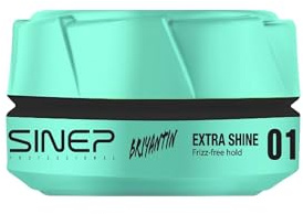 Sinep Brillantine Haarwachs, 150 ml, Extra Glanz, frizz-frei, für seidiges, glattes Haar