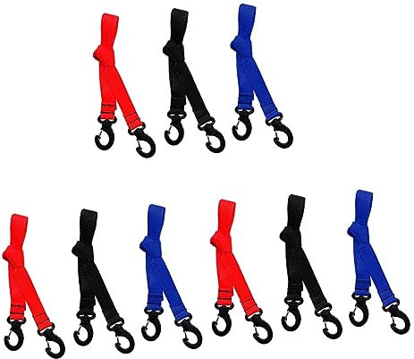 BESPORTBLE 9stücke Tragbare Ski-bänder Wiederverwendbare Und Faltbare Skischuh-Trageriemen Für Erwachsene Für Outdoor-ski-Transport