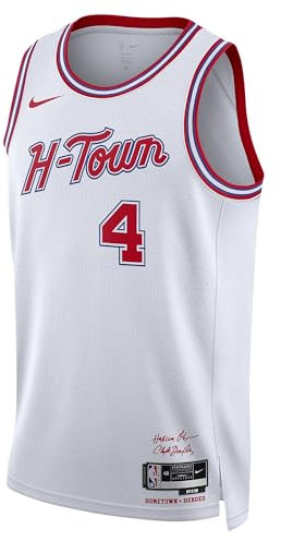 Nike Herren NBA City Edition Swingman Jersey Basketball Trikot Farbe: Rockets/Green/Weiß (011); Größe: S