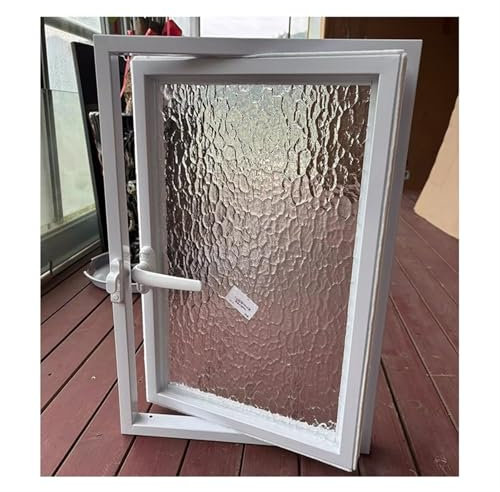 XILYZMO Alluminio Rotazione A 360 Gradi Finestre Scorrevoli, 5 Mm Vetro Rinforzato Finestre Sospese, Dimensioni Personalizzate Condizionatore d'Aria Portatile Kit per Finestre(30x60cm)