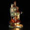 YEABRICKS LED Light for 76437 Harry Potter The Burrow – Collectors' Edition Building Blocks Model (Building Set NOT Included)