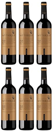Mythique La Cuvée Rouge Rotwein Rot Trocken Frankreich inkl. FeinWert E-Book (6 x 0.75 l)