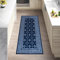 cozily® Hallway Runner With Medium Pile Oriental Rug - Arta 60 x 220 cm Blue - Washable Rugs For Kitchen, Corridor, Bedside and Hall Runner