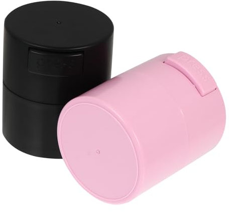 FOMIYES 2piezas Tanque De Almacenamiento Sellado Para Pegamento De Pestañas Unidades Para Uso Casa Para Organizar El Pegamento Contiene Unidades El Tanque De Almacenamiento Sellado