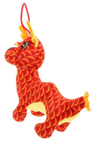 GARIOUANS Plüschdrache Ausgestopft Für Heimdekoration Kuscheltier Drachenpuppe Zum Mitnehmen Spielzeug Für Junge Mädchen Niedliche Drachenfigur Zum Ausstoppfen Passt Sofa Bett Oder Auto