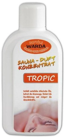 Warda Saunaaufguss Tropic 1 l Flasche - Ein Liter Konzentrat