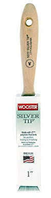 Wooster Brush E5222-1 Silver Tip Varnish Paintbrush, 1-Inch Size