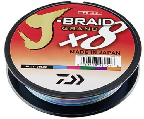 Daiwa - Fishing Braid J Braid Grand 35/100 500 M - Multicolore - 12795535