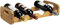 RTA 4 Bottle Bamboo Open Modular Wine Rack