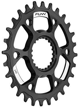Funn Solo DS Plato Estrecho Ancho para Bielas Shimano Direct Mount, 28 Dientes