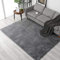 ARNTY Alfombra Salon Grande, Alfombras de Habitacion de Pelos Largo,Modernas Alfombra Pelo Adecuado para Salón Dormitorio (Gris, 160 * 230cm)