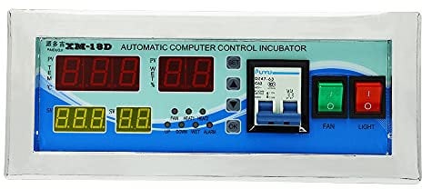 PAIDUOJI Termostato Digitale Controller multifunzione per incubatrice incubatrice Uova di piccola dimensione xm-18 (HT-XM-18D)