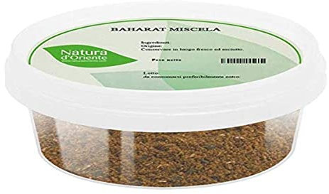 NATURA D'ORIENTE Baharat 100g – Mix di Spezie Orientali – Miscela Tradizionale Mediorientale per Carne, Cous Cous, Riso, Verdure e Zuppe.