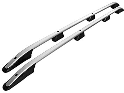 Chromemaster | Dachreling Dachträger | Kompatibel mit VW Caddy 2010-2020 Maxi; Zur Befestigung der Dachgepäckträger, Dachboxen oder Dachfahrradträger | Robuste Konstruktion aus Aluminium | TÜV
