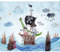 murando - Vlies Fototapete für Kinder 400x280cm Foto Tapete Schlafzimmer Wohnzimmer Vliestapete XXL Motivtapeten Bildtapete 3d Effekt Wand Dekoration - Tiere Piraten Meer Schiff e-C-10003-a-a