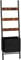 HOOBRO Blanket Ladder with Basket, Towel Rack with Hooks, 44 L x 161 H cm, Blanket Holder Rack, Decorative Ladder Shelf, Drying and Display Rack for Bathroom, Living Room, Rustic Brown EBF31CJ01