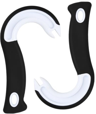 Nivofu 2pcs Dosenöffner, Zugring Dosenöffner, J Förmig Küchenhelfer, Ring Pull Glasöffner, Dosenöffner Haken für Verschlussringen Konservendosen, Dosenöffner Manuell, Tragbarer Glasöffner Deckelöffner