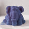 ESEDAGE Elefanten-Seifenform, Tier-Seifenform, sitzender Elefant, Seife, Gießform, Seifenherstellung, Silikonform für Kerzen, Heimdekoration, 3D-Tierform, Kerzenherstellung