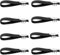 ZAHD 8 Stück Hockeyhelm Kinnriemen Abnehmbare Ersatz Kinnriemen Hockey Helmriemen Hockey Kinnriemen Unter Dem Kinnriemen Eishockey Helm Kinnriemen Hockeyhelm ZubehöR Für Eishockeyausrüstung (8)
