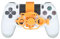 Genérico Mini 3D printing Steering Wheel for PS4 Game Controller Auxiliary Racing Steering Wheel Replacement Accessories (Tempered)