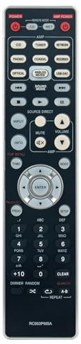 Replacement RC003PMSA Remote Control Commander Compatible with Marantz PM7005 High Class Integrated Amplifier