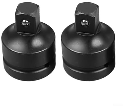 Efficient Socket Reducer Transitioning from a Half Inch to a Three Eighths Inch Drive Made Simple with This Adapter Set of Two