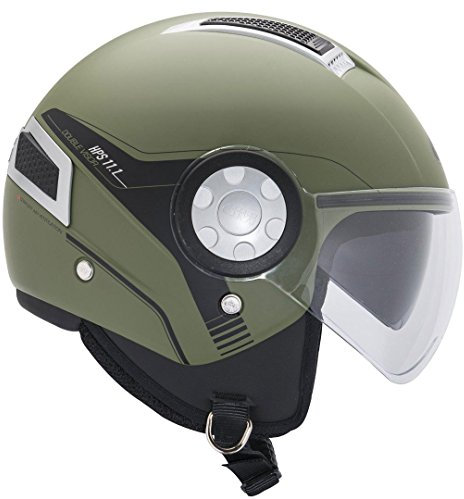 Givi HPS 11.1 AIR DEMI-Jet-Helm, Nato Grün, L