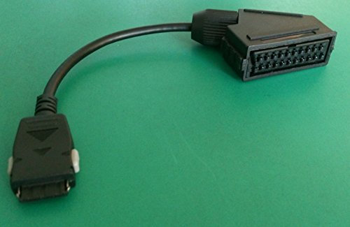 Adattatore scart per TV LED Samsung, spina Samsung AV - presa Scart - lunghezza cavo 20 cm