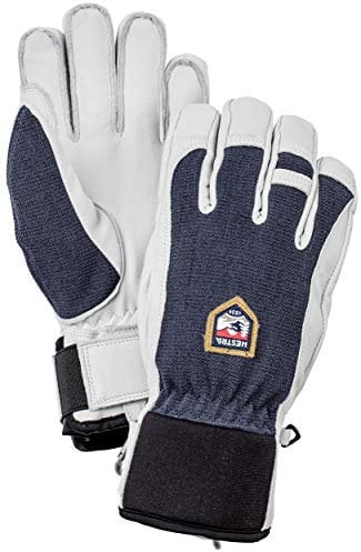 Hestra Army Leather Patrol Glove - Warmer, vielseitiger Schneehandschuh für Winter, Skifahren und Snowboarden - Navy - 11