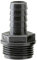 PROvence Outillage WERKA PRO - 00850 Raccord Droit de Pompe Noir Diamètre 19 mm