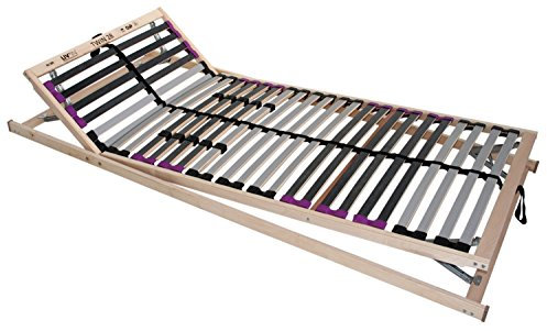 Lattenrost, 28 Federholzleisten, 100x200 cm