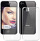 mtb more energy® Schutz-Hülle Twin Eco (Vorder- und Rückseite) für Apple iPhone 4 / 4S - 360 Grad Rundumschutz - TPU Case Cover Tasche
