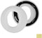 geekria Ohrpolster Ersatz für PlayStation Gold Wireless Stereo Headset/Sony PS4/PS3/PSV Gold Wireless Kopfhörer Ersatz Ohr Pad/Kissen/-Cover/Ohrpolster Reparatur Teile (weiß)