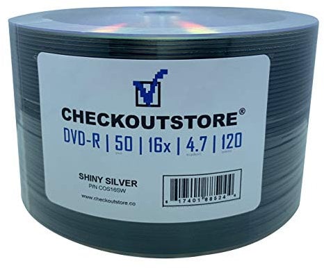 CheckOutStore Premium DVD-R 4,7 GB in Tape Wrap