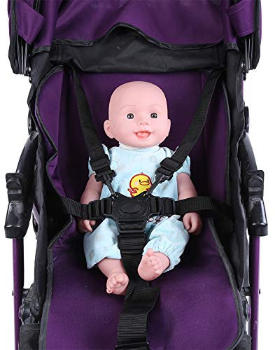 Hztyyier 5 Punkt Baby Gurtsystem Kinderschutzgurt Universal Kinderwagen Sicherheitsgurt Kinderwagen Strap für Kleinkinder