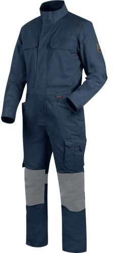 WÜRTH MODYF Overall Cetus - professioneller Arbeitsoverall für Herren – warmer & robuster Outdoor-Overall - in der Größe L in Blau