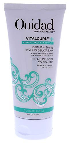 Ouidad VitalCurl Plus Define and Shine Styling Gel-Cream For Unisex 6 oz Cream