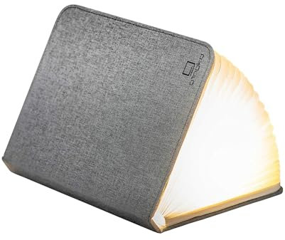 Gingko Design Smart Booklight - Linen Mini Urban Grey, Einheitsgröße