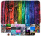 Sanilo Badteppich, viele schöne Badematten zur Auswahl, Badvorleger sehr weich und rutschfest, waschbar und schnelltrocknend (Rainbow, 70 x 110 cm)