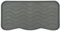 Nicoman Boot Tray Shoe Organiser Soft Rubber Non Slip Washable Multipurpose Container Floor Carpet Protection for Indoor Outdoor - (Plain Black, Pack of 1)