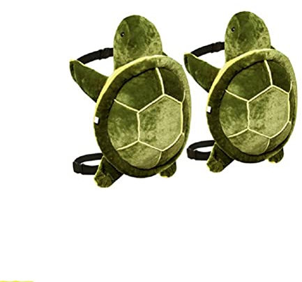 Stylebest Turtle Knieschoner, Schildkrötenform Hüftschutz Kissen Knieschoner Set Erwachsene und Kinder Winter Outdoor Ski Skating Equipment
