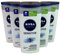 NIVEA MEN Sensitive Nourishing Shower Gel (6 x 250 ml), Refreshing and Nourishing Shower Gel with Bamboo Milk, Moisturising Shower for Sensitive Men's Skin, 99%